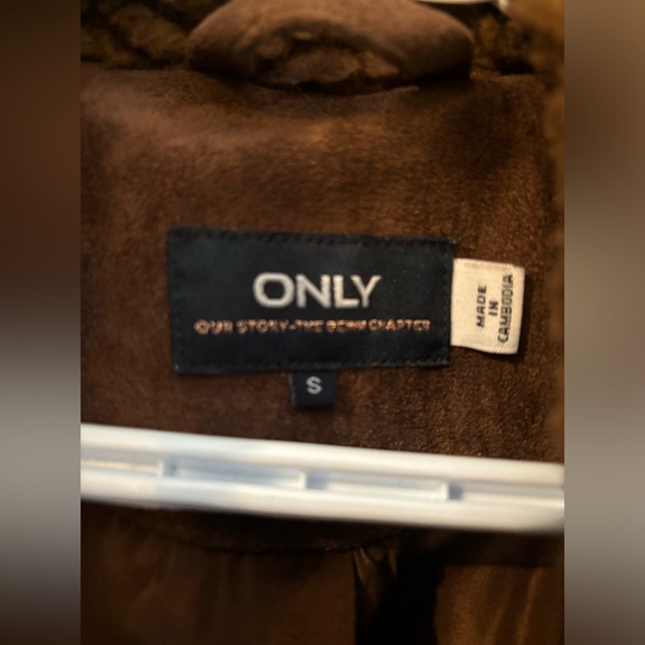Only Brown Teddy Jacket for Fall - Picture 4 of 6